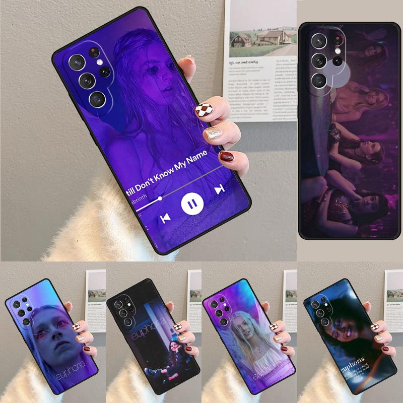 American TV Series Euphoria Phone Case for Samsung Galaxy note 10 pro S26 Ultra S23 S24 FE S25 S21 S22 PLUS shockproof Cove