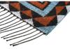 Women's Faux Cashmere Rhombus Tassel Shawl - Double-Sided, Thickened Cloak