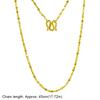 1Pcs New Titanium Steel Chain Necklace 45cm Non-fading Clavicle Chain All-match M-shaped Women's Simple Necklace