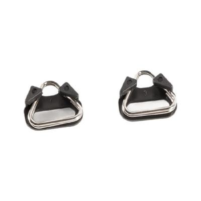 2Piece Set Of Camera Straps Triangles Split Rings Stainless Steel with Scratch Resistant Caps
