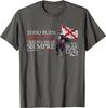 Summer Men's Letter Printed Round Neck T-shirt Casual 100% Pure Cotton Soft Breathable Street Soft Short Sleeved Plus Size