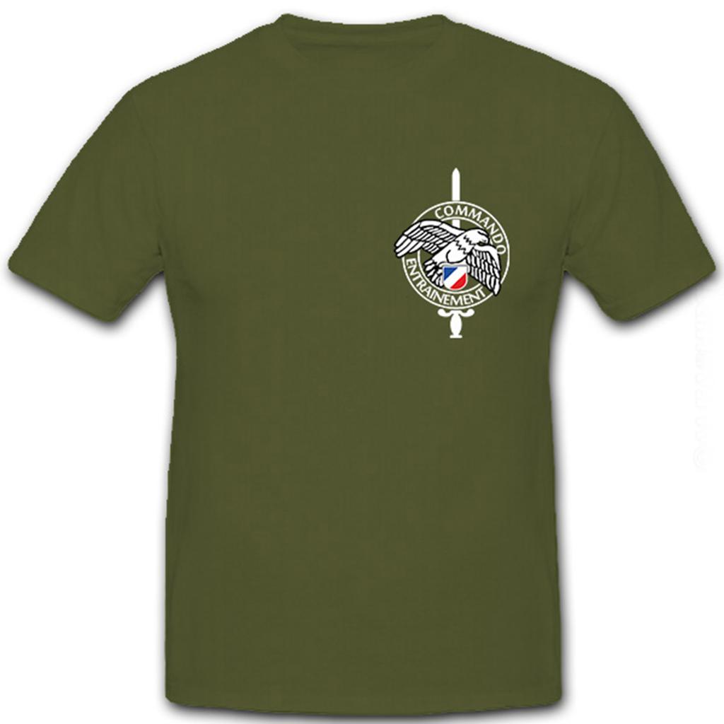 Commando Entrainement Frankrike Specialenhet Herr T-shirt. Sommar Bomull Kortärmad O-Hals Unisex T-shirt Ny S-3XL