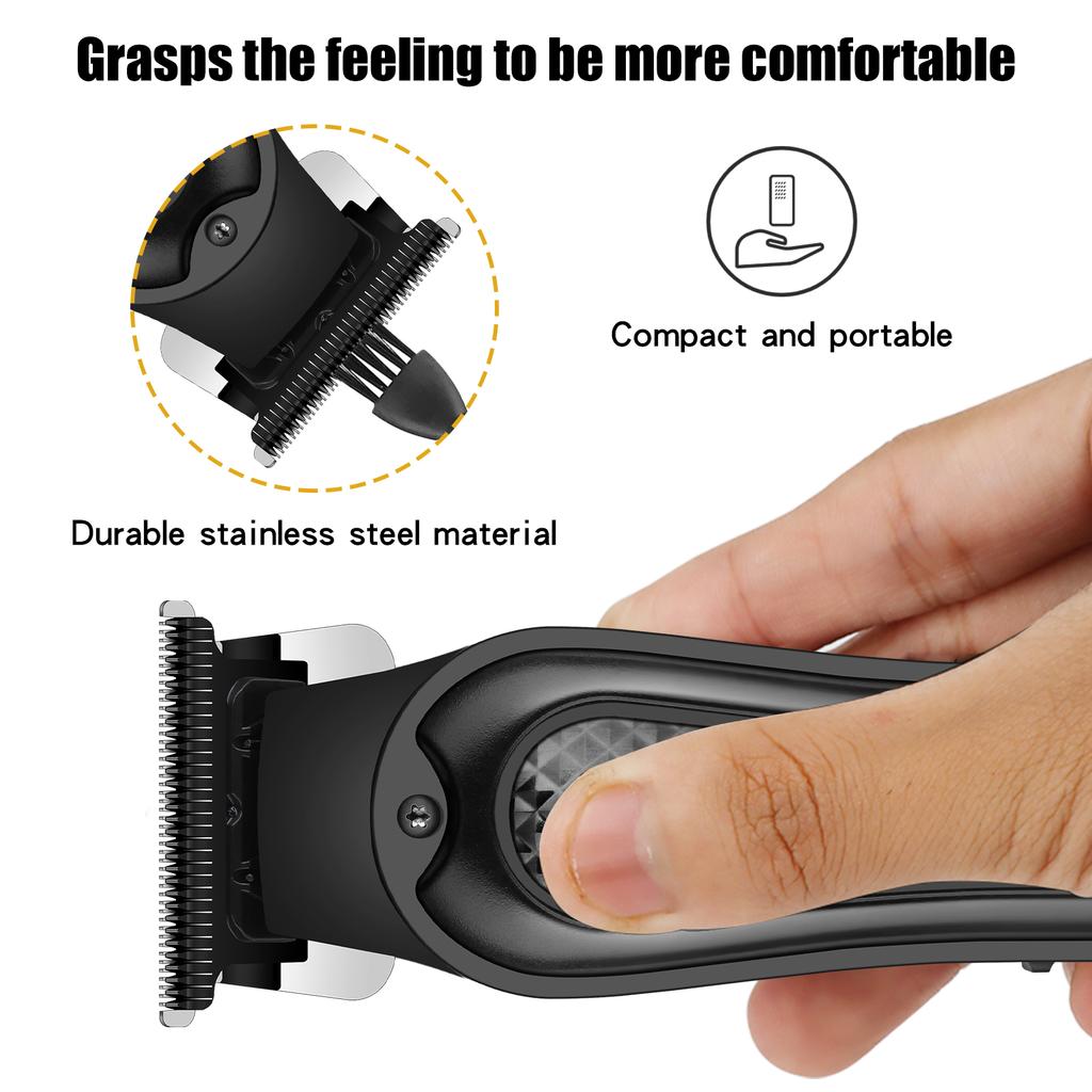 Hair cutting machine Professional Electric Hair Clipper Kit Rechargeable Hair Trimmer Shaver For Men USB Charging Beard Razor
