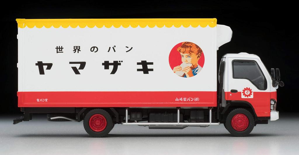 Tomica Limited Vintage Neo Scale Isuzu Elf Panel Van Finished 1/64 LV-N195b (Yamazaki Pan) -