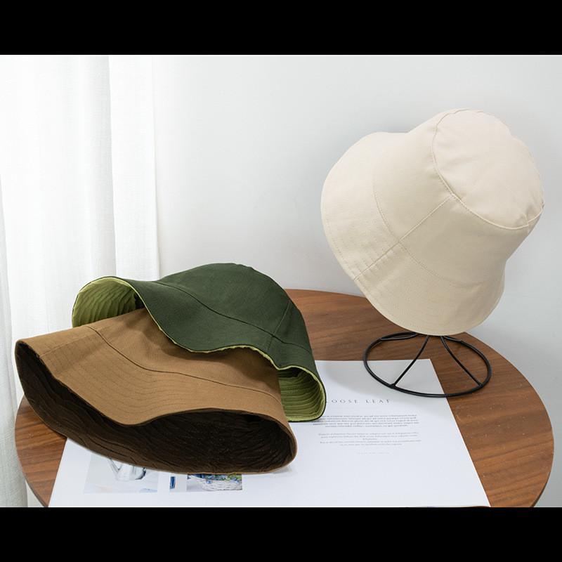 Womens Trendy Dualsided Bucket Hat With Breathable Material For Spring And Autumn