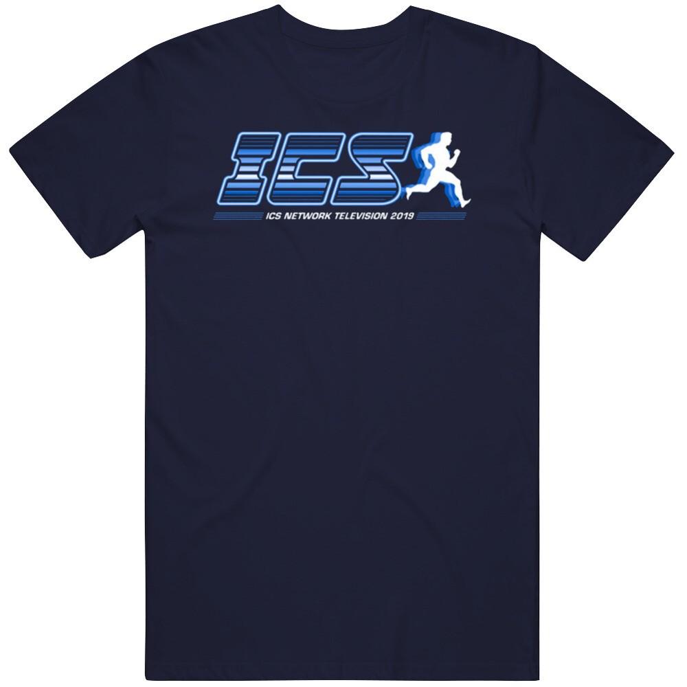 Ics Network Television Běžící muž Retro 80. léta Akční film Fanouškovské tričko