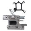 2X LF01-15-17Z Cooling System Water Outlet With Gasket Compatible For Mazda 3 2.0 2005-2010 5 ,6 2005-2010 2.0 2.3