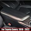 ABAIWAI For Toyota Camry 70 Xv70 2018-    Abs Center Console Storage Box Armrest Panle Protection Cover