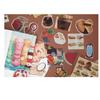 55pcs Food Scrapbooking Sticker DIY Rich Patterns Vintage Cute Snacks Stickers Planner Stickers