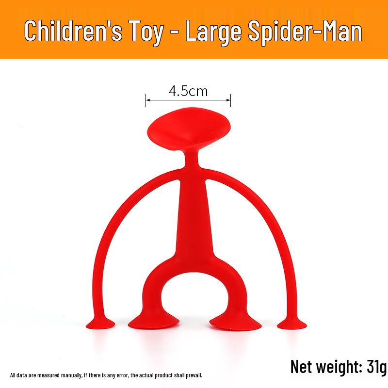 Suction Cup Sticky Building Blocks for Kids: Animal & Spider-Man Themes