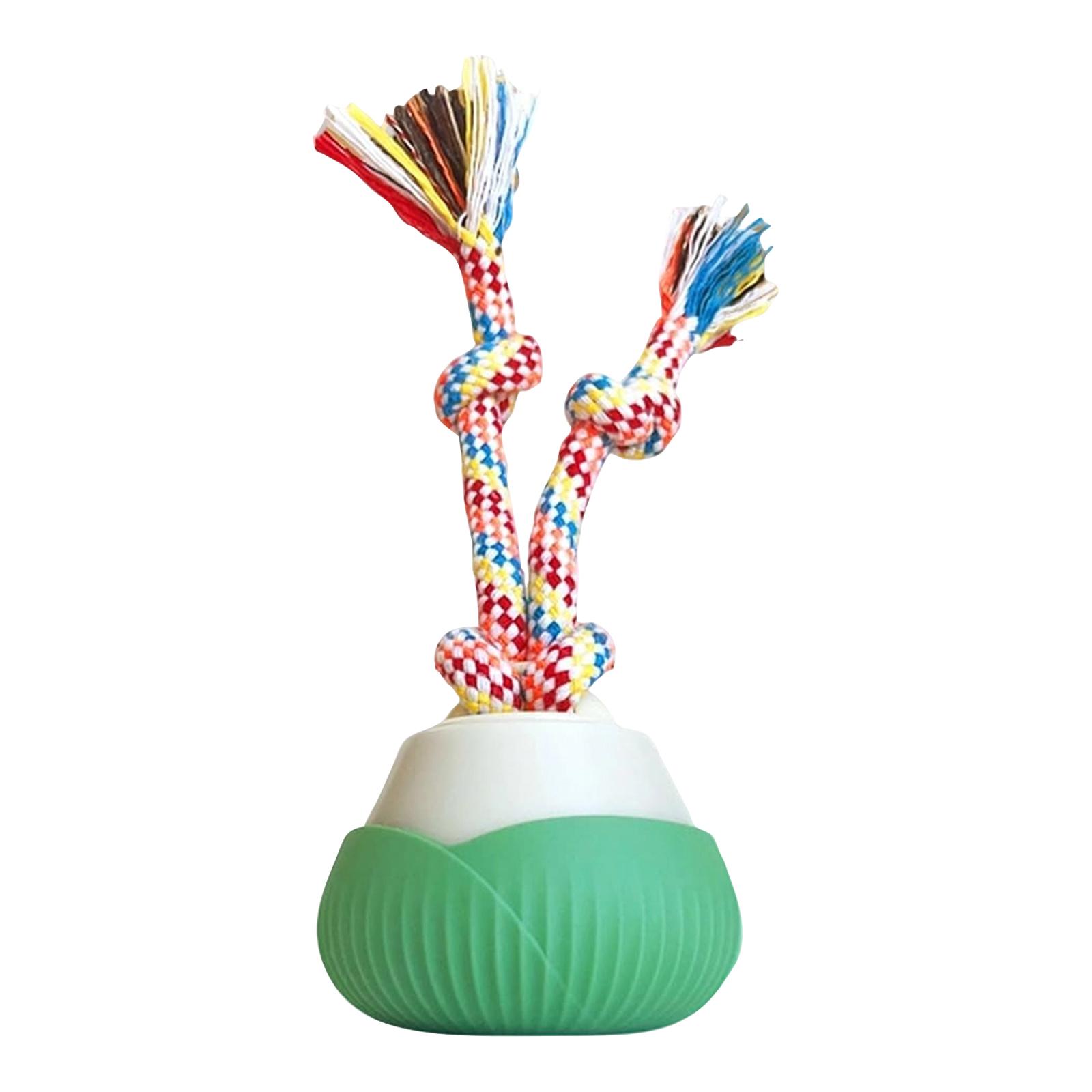 

Нова інтерактивна іграшка для домашніх тварин, Автоматична рухома інтерактивна іграшка для домашніх тварин, 3 режими швидкості, Розумний спортивний м яч з USB-зарядкою, З повідцем-хвостиком. One Size