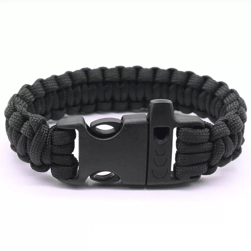 Emergency Rescue Bracelet Paracord Survival Bracelet Tactical Climbing Rope Outdoor Parachute Cord Accessories