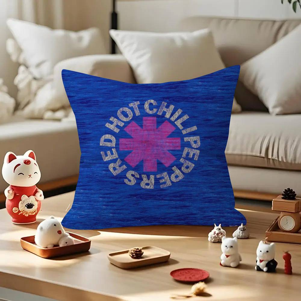 R-Red Hot C-Chili Peppers   Pillow Gifts Home Office Furnishings Bedroom Sofa Car Cushion Cover Case 45x45cm