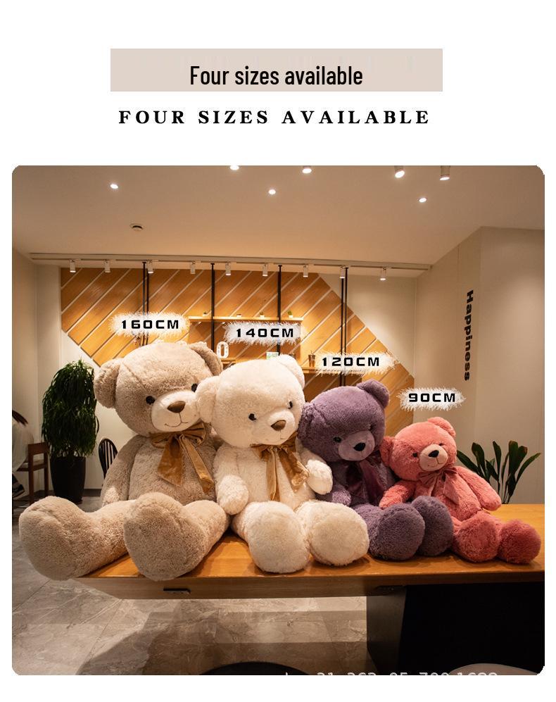 Thoughtfully Chosen Couple's Giant Bear Plush Toy - Perfect Festival Gift & Hugging Doll