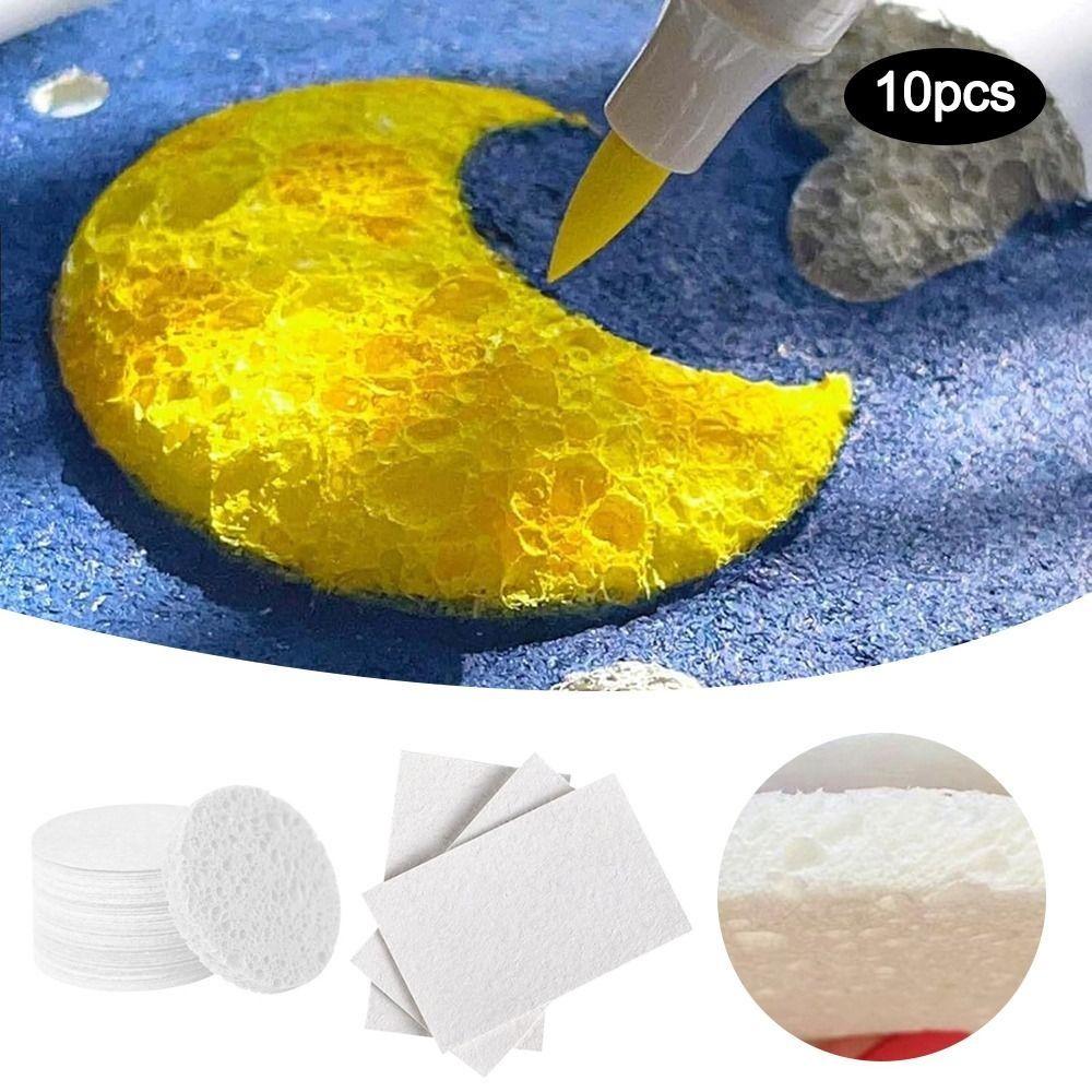 Foam Puffy Texture Paper Educational Toy Facial Cleansing Sponge Magic Drawing Tools  for Children