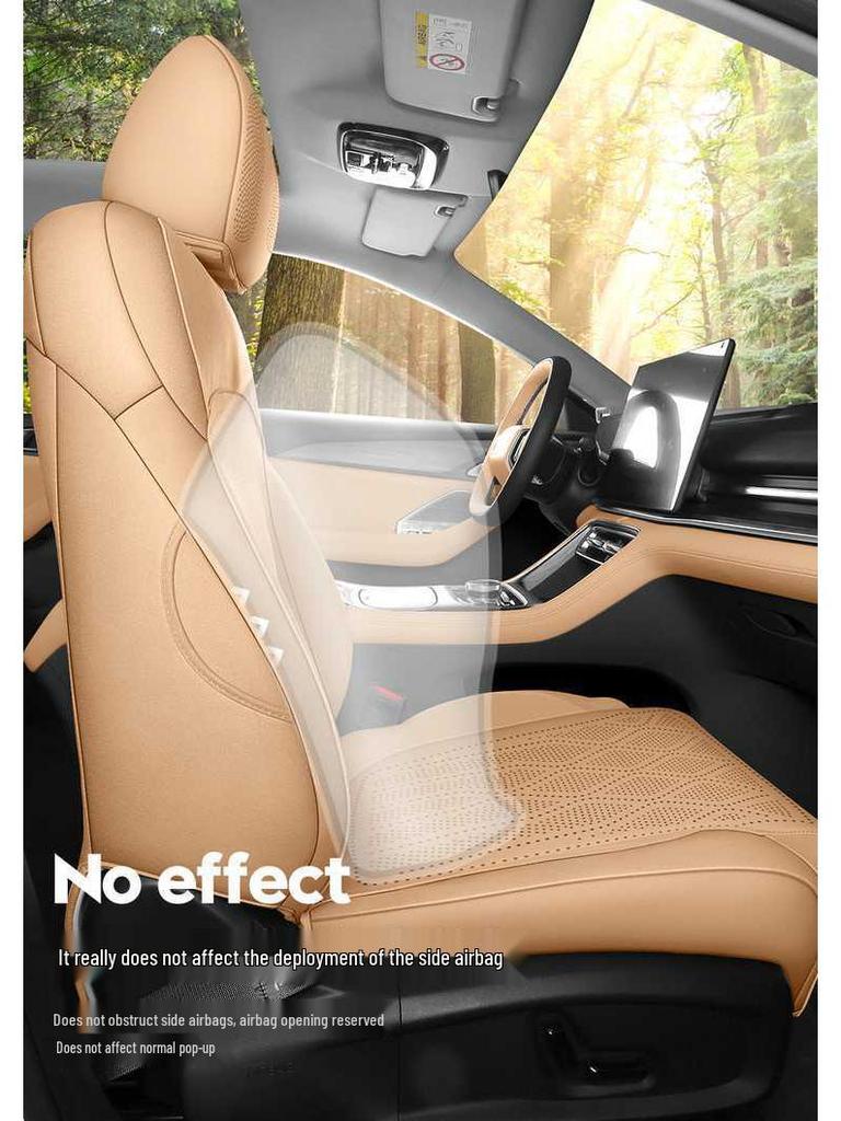 Galaxy A7 2526 Car Seat Cover: Full Coverage Suede, Breathable, High-End, All-Season Cushion.