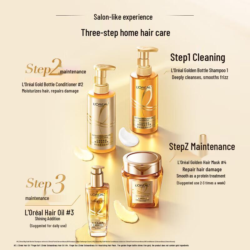 L'Oréal Paris Extraordinary Oil Nourishing Hair Mask Duo Set