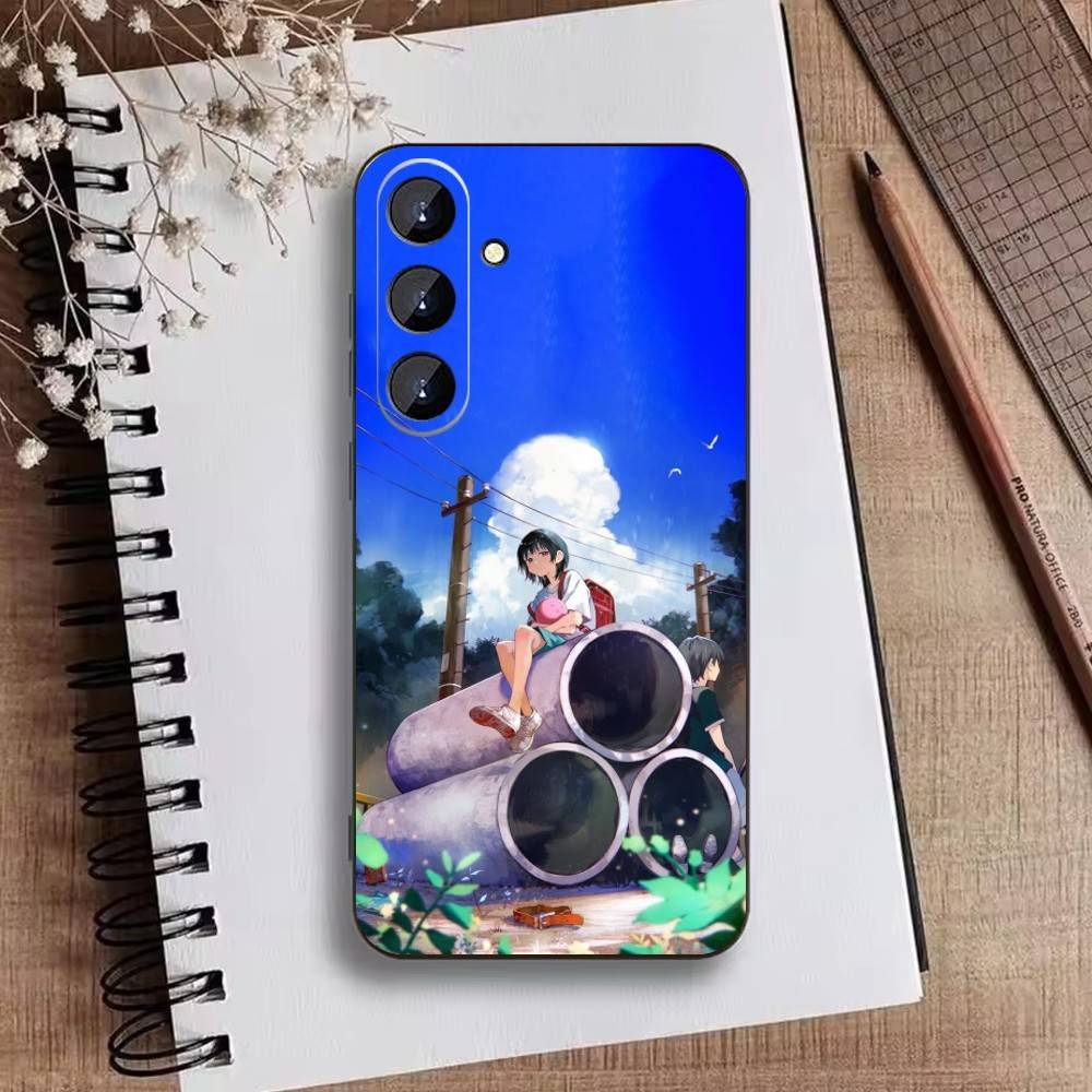 

E-akopi s Original Sin Phone Case For Samsung Galaxy A73,A21s,A22,A31,A52,A53,A71,A41Soft Black Shell Samsung a12
