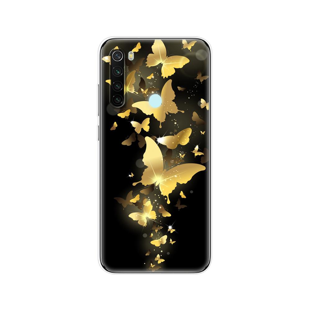 Pre xiaomi Redmi Note 8T Puzdro Silikónové Maľované Mäkké TPU Pre xiaomi Redmi Note 8 pro Puzdro Fundas Coque Redmi NOTE 8 Puzdro nárazník