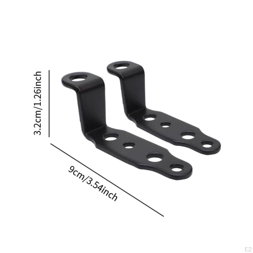 2 Pack Motorbike Headlight Mounting Bracket for Easy Setup