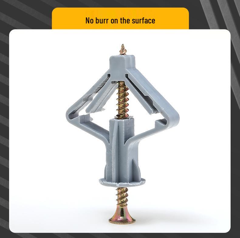 

Нейлоновые саморезы-бабочки для гипсокартона и набор дюбелей M8