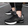 Men's Air Cushion Running Sneakers – Breathable Knit Non-Slip Athletic Shoes for Casual Walking