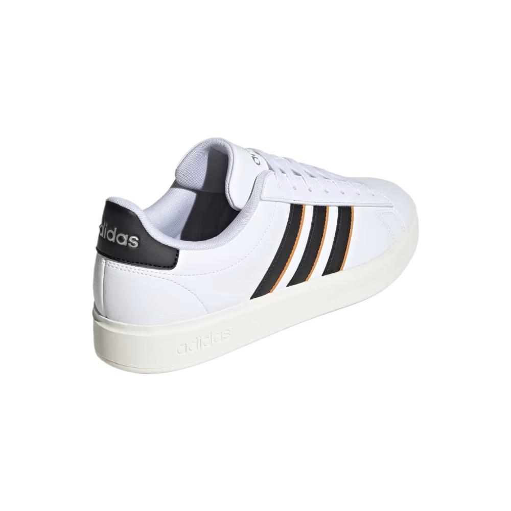 adidas GRAND COURT 2.0 Synthetic Leather Cushioning Low Top Skateboard Shoes Men's JH9305