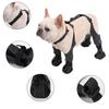 Hundeschuhe Wasserdicht Verstellbare Hundestiefel Regentag Haustier Atmungsaktive Schuhe Für Outdoor Spaziergänge Weiche Französische Bulldoggen Pfoten Schutz Y8A8