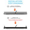 12LED Car Strobe Warning Light Cheap Strobe Grille Flashing Lightbar Truck Car Beacon Lamp Amber Traffic Clearance Light