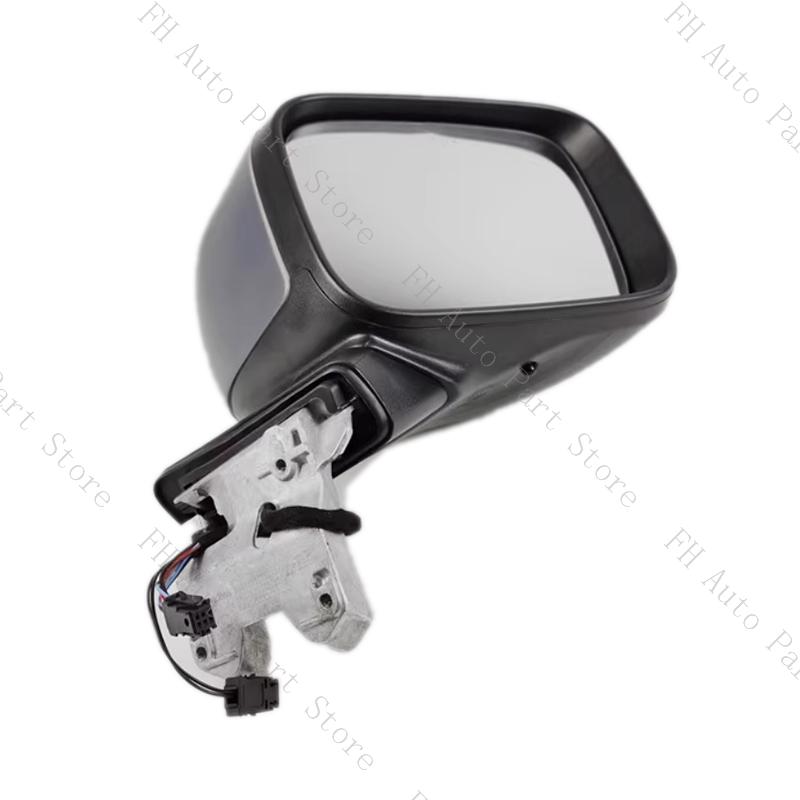 Car Exterior Side Mirror Assembly Assy Rearview Mirror Cover Frame Glass Light Lamp For Jeep Renegade BU 2015-2025 No Heated