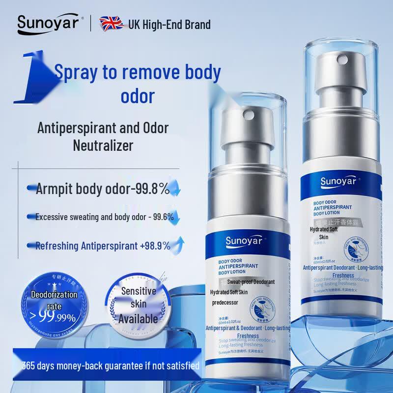 Sunoyar Антиперспирант Дезодорант Спрей для Подмышек