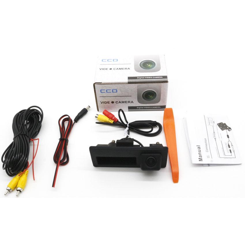 Car Trunk Handle Camera For Volkswagen For VW Passat Variat B6 B7 Wagon Sedan 2008~2015 CCD Night Visioin Rear View Camera