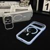 Applicable to iPhone18Promax skin-sensitive lens holder magnetic mobile phone case Apple 17 transparent all-inclusive protective case