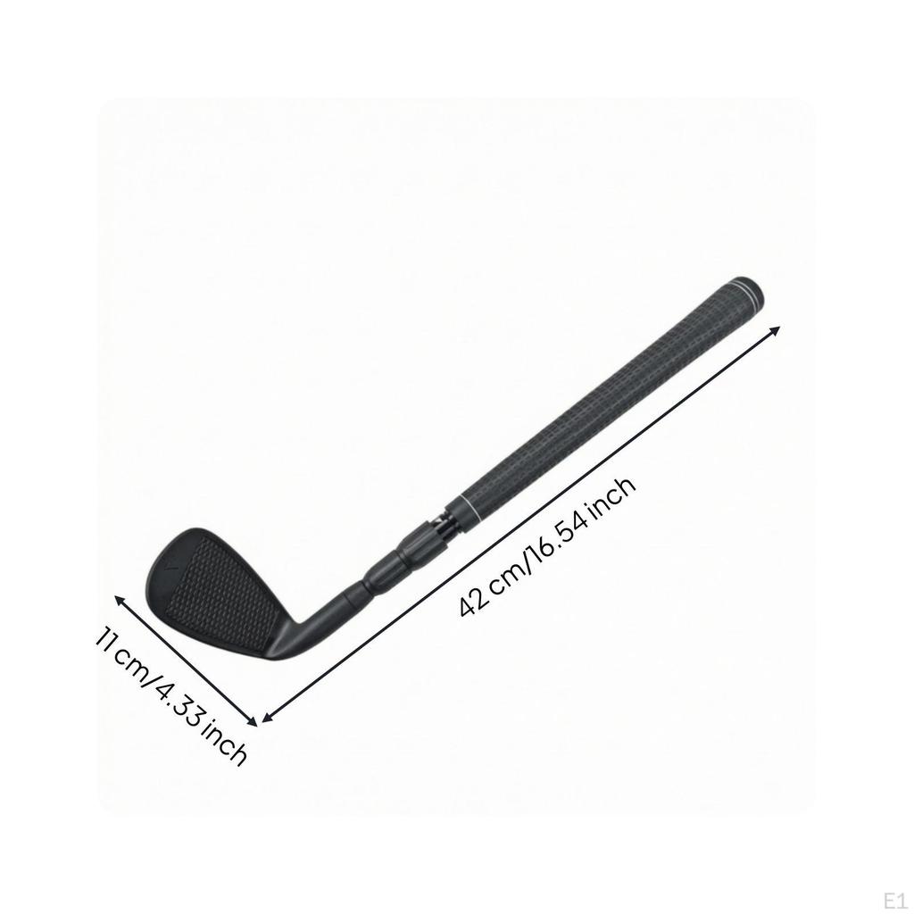 Golf Practice Club with Telescopic Shaft Portable for Travel