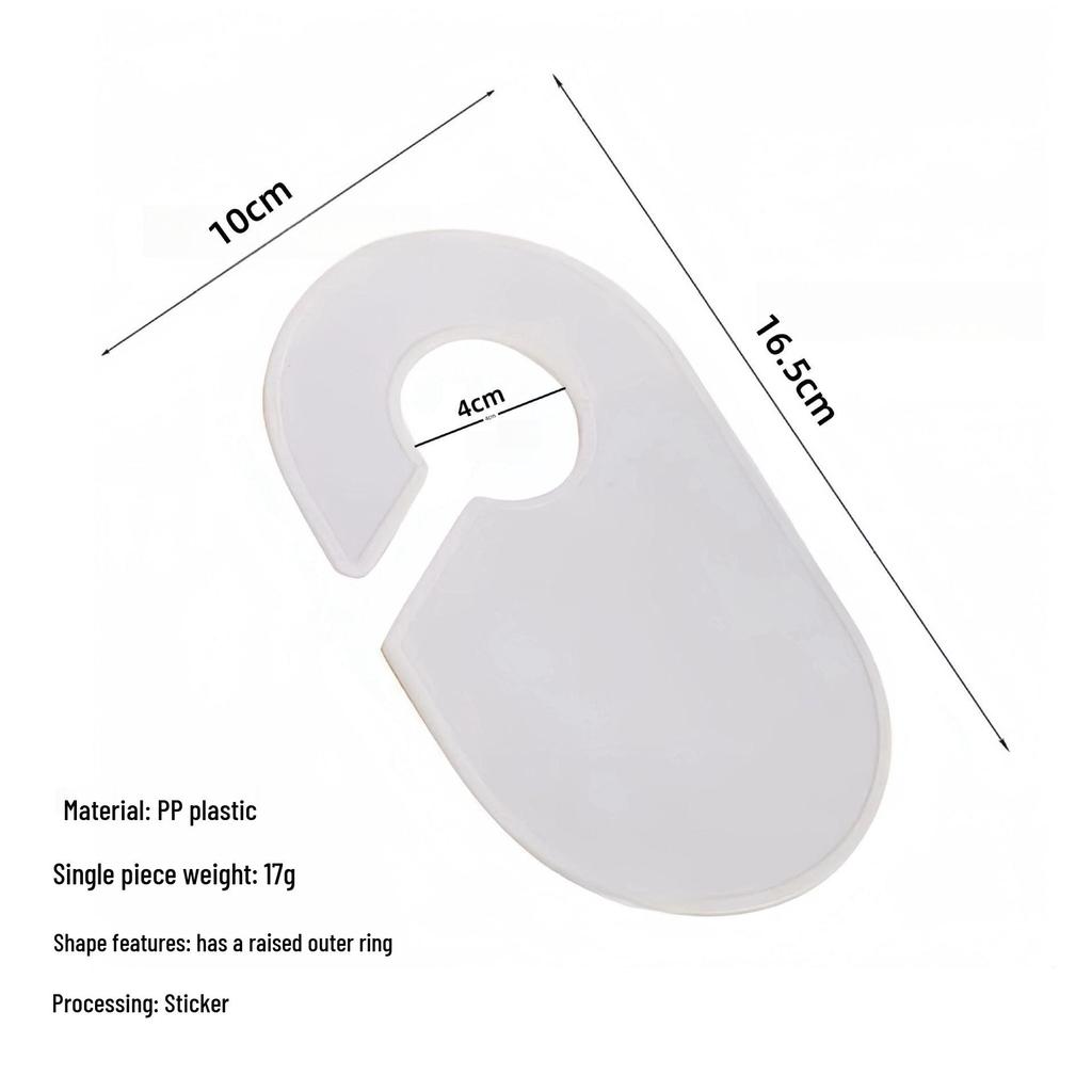 Double-Sided Baby Closet Dividers - Child's Patterned Wardrobe Organizers