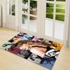 Taylor Swift Pop Art Collage Carpet Rug Soft Washable Antislip Home Living Room Sofa Mats Personalized Christmas Rug