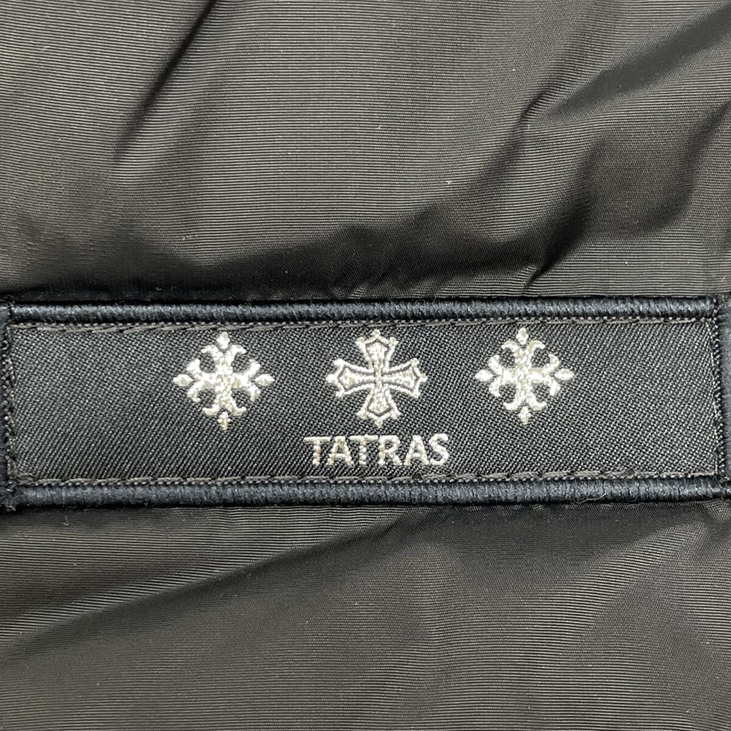 TATRAS MTK19A4157 FAEDO Navy Hooded Down Jacket coat 2 blackUsed