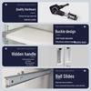Locking Steel Filing Cabinet with Drawers for Financial Data and Vouchers