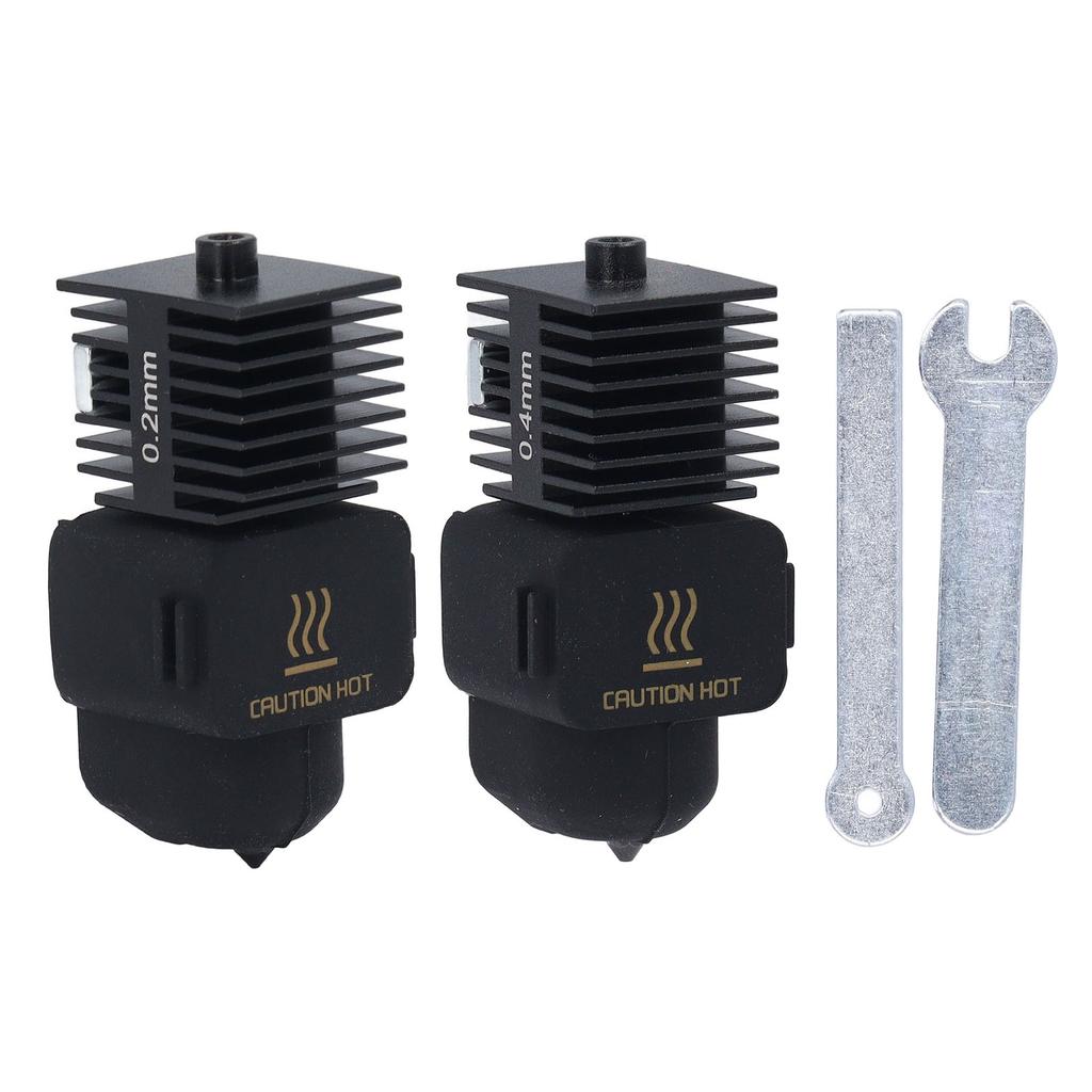 3D-Druckerende Abnehmbares Gehärteter Stahl Düsen-Kit Extruder Ersatzzubehör für Bambu Lab A1 A1 Mini