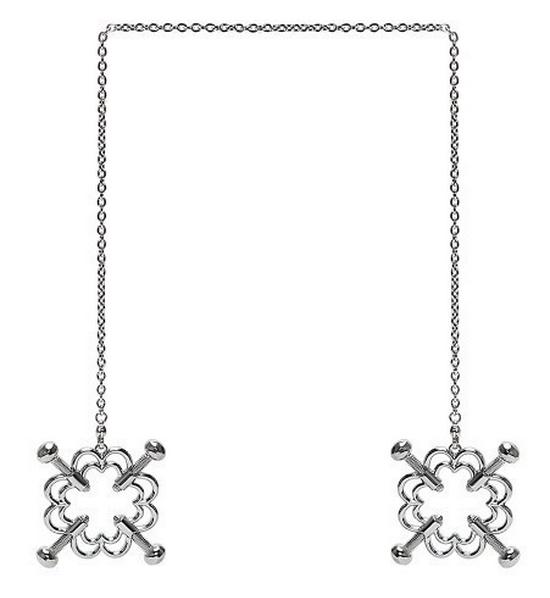 SM Metal Erotic Nipple Clamps - Adult Toys for Couples