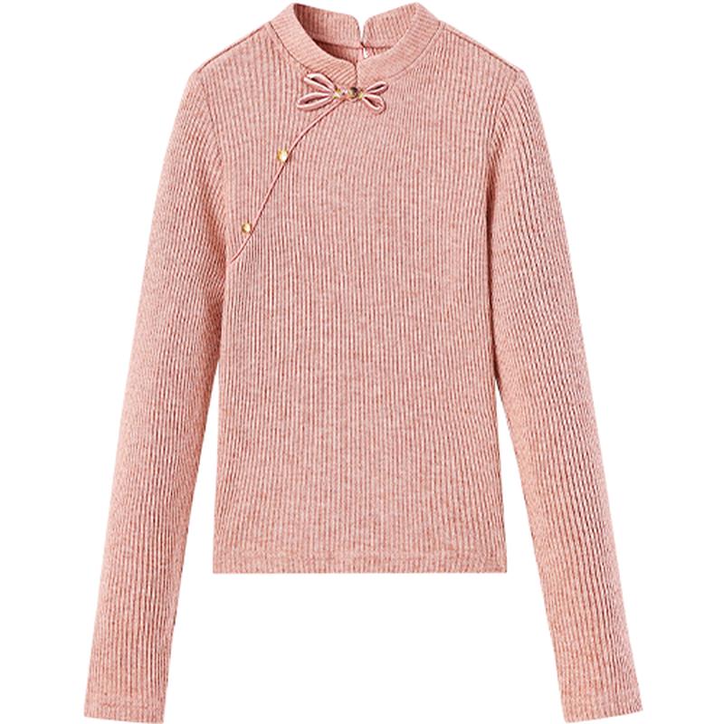 YEEHOO Girls' New Chinese Style Thermal Long-Sleeve Sweater