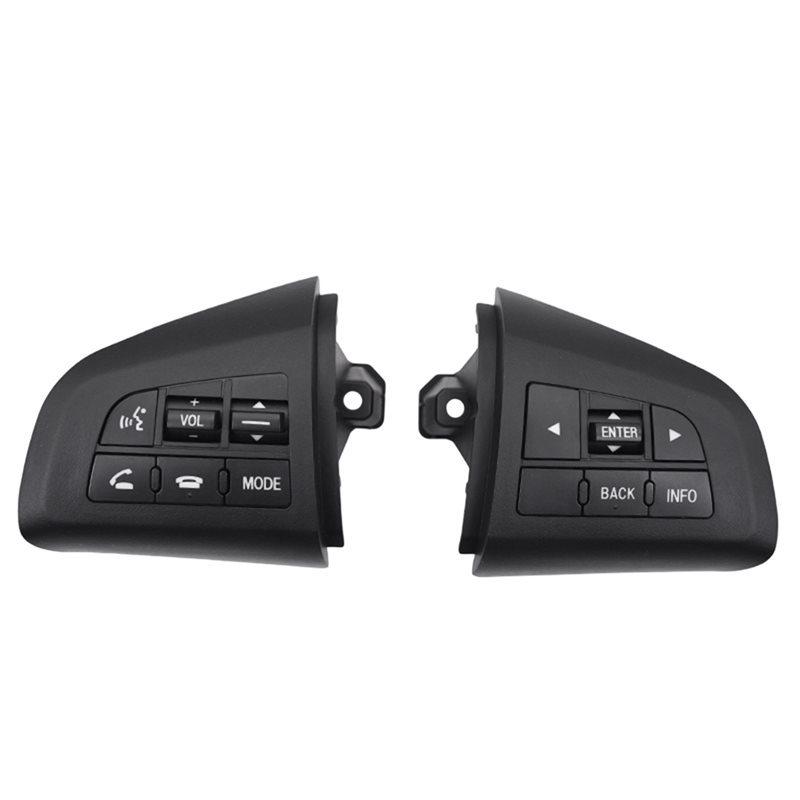 For Mazda 3 5 CX7 Compatible Car Steering Wheel Audio Control Button Switch With Wiring Harness