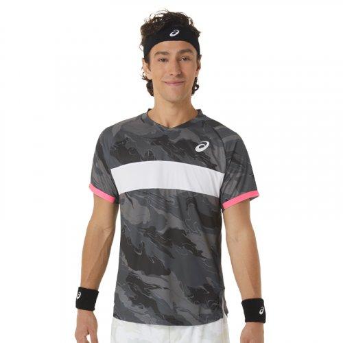 

Чоловіча кругла футболка ASICS Match Graphic SS 2041A245020 Чоловіча кругла футболка з короткими рукавами 110/2041A245020