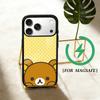 Relax K-kuma R-Rilakkuma Phone Case For iPhone 17,16,15,14,13,12,Plus,Pro,Max For Magsafe Magnetic Wireless Charge