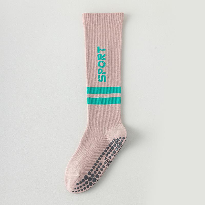 Pressure Sports Calf Socks, Spring and Autumn Yoga Socks, Anti-slip Professional Women's Fitness Socks, Summer Pilates Long Stockings