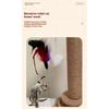Small Sisal Scratching Post for Cats, Durable Cat Tree with Scratch Board for Indoor Cats, Pet Furniture