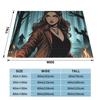 Danielle Rose Russell Blankets Soft Warm Flannel Throw Blanket Cover for Bed Living room Picnic Travel Home Sofa