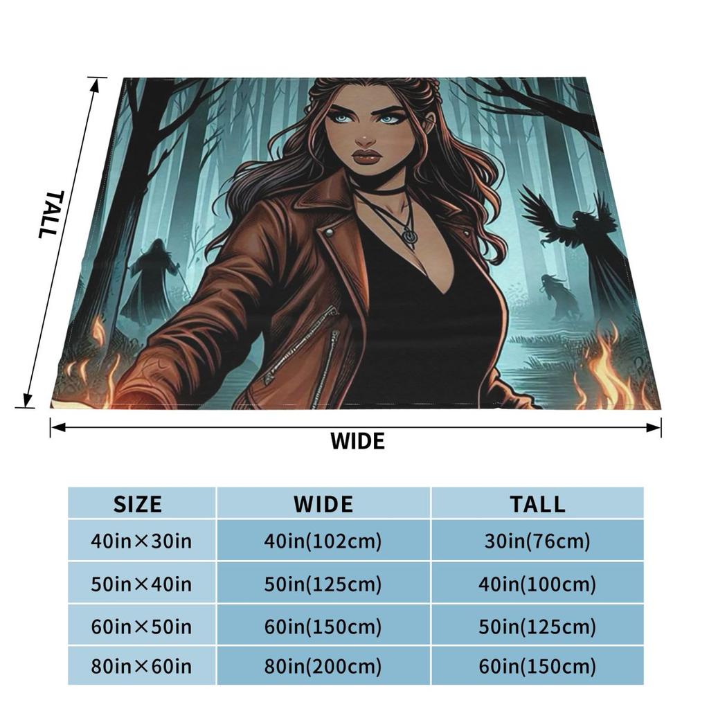 Danielle Rose Russell Blankets Soft Warm Flannel Throw Blanket Cover for Bed Living room Picnic Travel Home Sofa