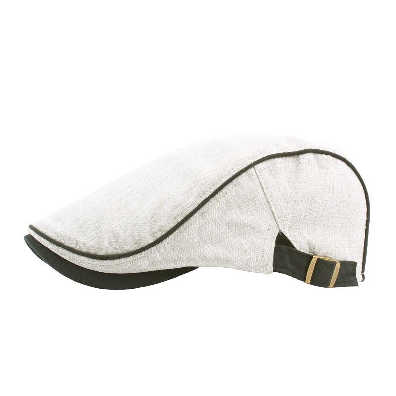 Suitable for all seasons, men's and women's forward hats, outdoor sun protection and sunshade berets, adjustable