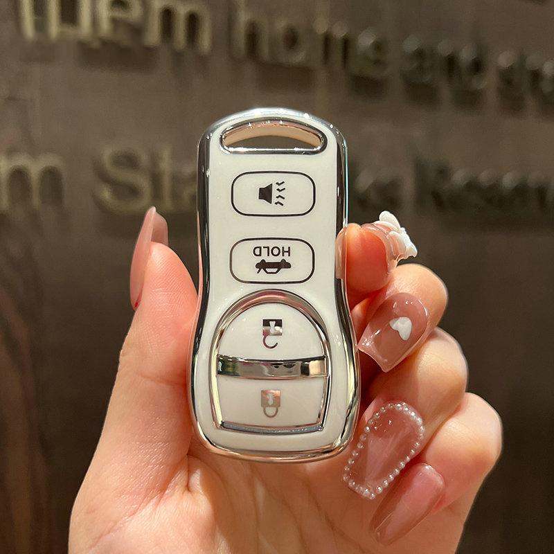 Tpu Car Key Case Cover Shell Fob For Nissan Armada Frontier Murano Pathfinder Quest Titan Xterra For Infiniti Accessories